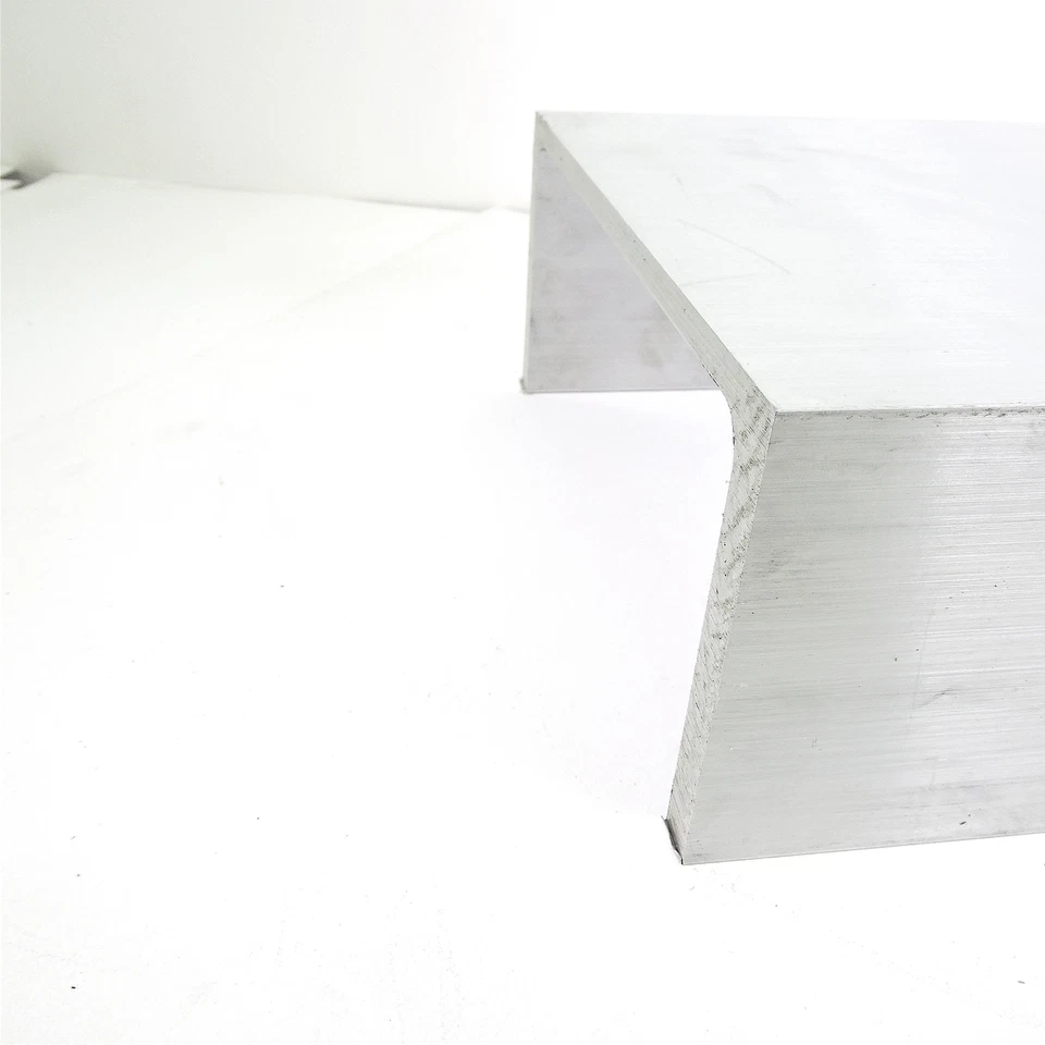 .3125" thick Aluminum CHANNEL 10'' wide & 4.25" leg, 19.125" long sku 174503 - Image 3 of 4