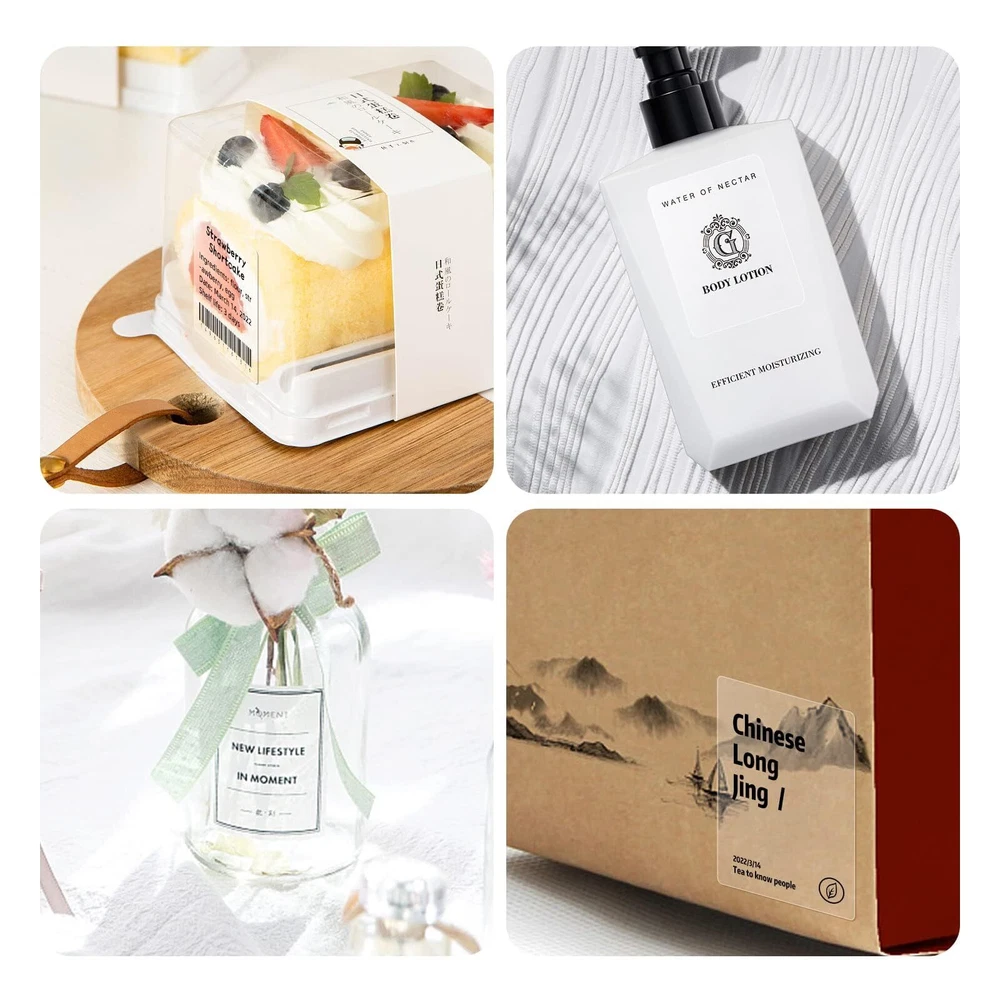 Label Maker Tape, 1.57" x 2.36" (40×60mm) Waterproof Sticker Paper Shipping A... Label Maker Tape, 1.57" x 2.36" (40×60mm) Waterproof Sticker Paper Shipping A...
