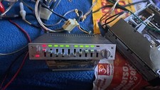 vintage equalizzatore amplificatore marca meriphon ab 504 e 2  4 canali 10 bande