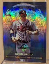 1997 Donruss LIMITED EXPOSURE #182 Ryan Klesko Paul O'Neill Refractor Braves