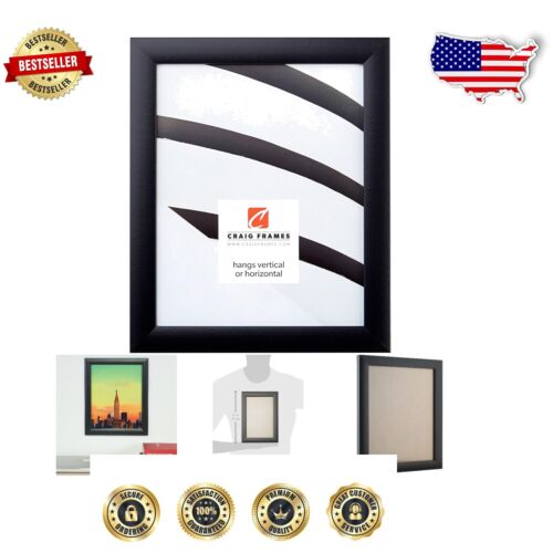 Versatile 24x28 Smooth Wrap Finish Picture Frame - Ideal for Portraits & Posters