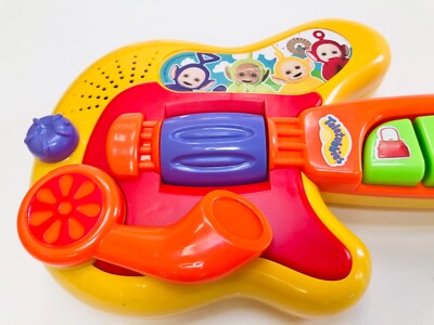 Teletubbies Toy Musical Guitar Instrument Sounds 2016 DHX Rare