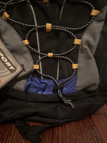 Pro Sport Book Bag Two Zippers back pack & Water Bottle Adjustable Straps NWT - 第 5/16 張圖片