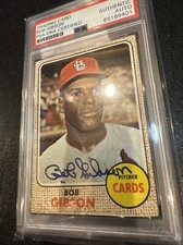 Bob Gibson Cards, Rookie Card and Autographed Memorabilia Guide 41