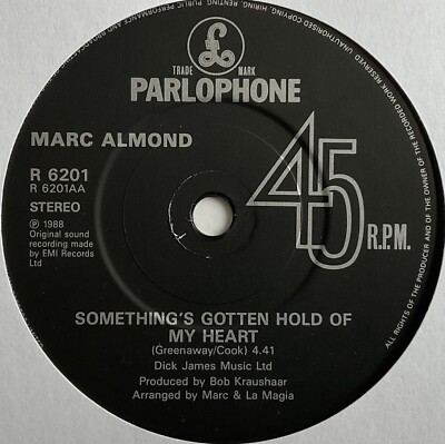 Marc Almond - Something s Gotten Hold Of My Heart - 7  Vinyl Single
