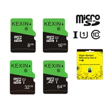 5/10Pack 8/16/32/64GB Micro SD TF Card SDHC Class10 Memory Card For Phone Camera