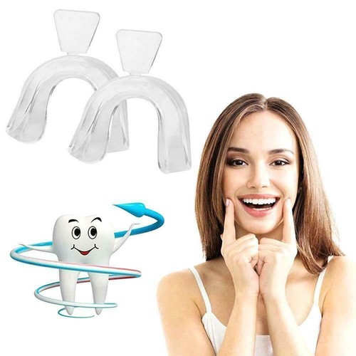 Corrector de dientes aparatos ortodoncia dental para adultos retenedor de dientes enderezar 2 piezas - Imagen 5 de 10