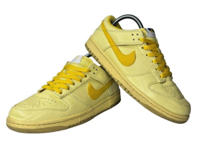 Nike Dunk Low Premium Basic 'Olympic Edition' Yellow Womens Size 9 - 337954-771