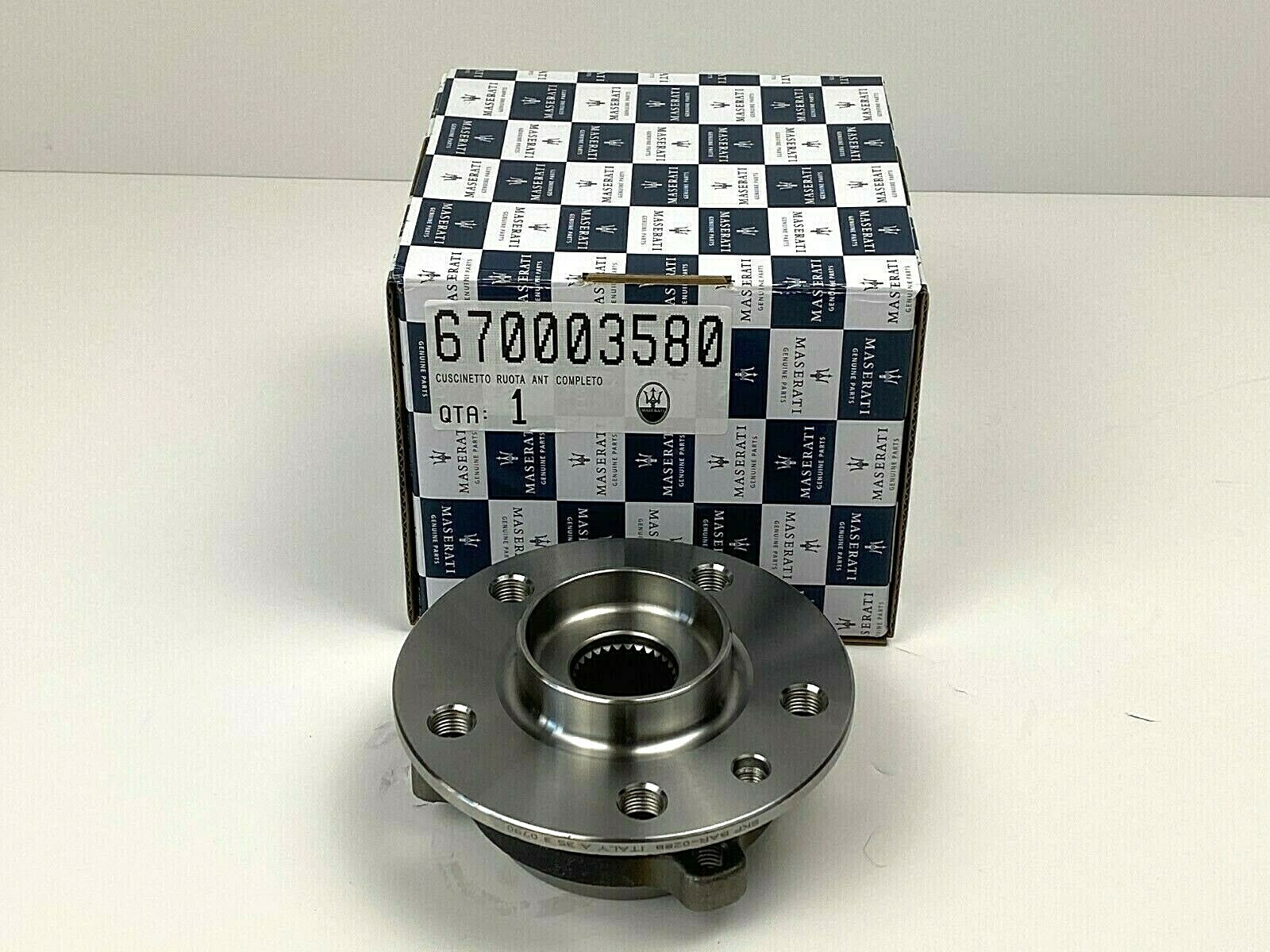 Maserati Ghibli & Quattroporte All Wheel Drive Front Wheel Hub Bearing