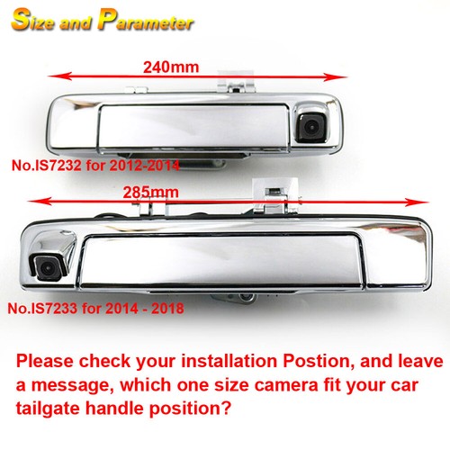 Sistema de estacionamiento con chip Sony CCD HD lente cámara de reversa para automóvil para ISUZU D-MAX DMAX - Imagen 6 de 7