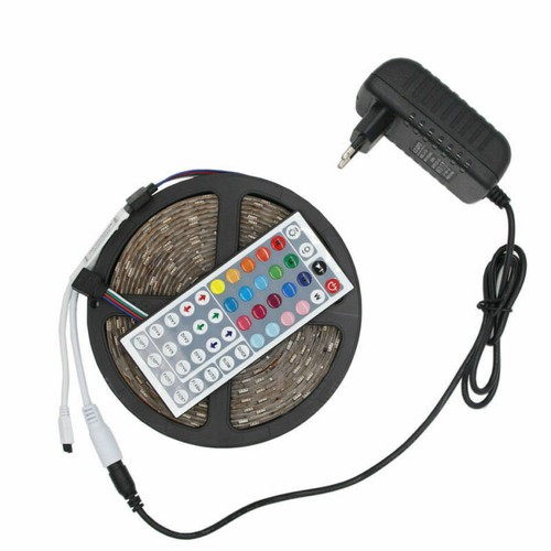 5050 RGB LED Strip DC 12V 5M 300LED RGBW/WW LED Light Strip with 3A Power+Remote - Picture 18 of 22