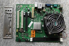 Mainboard Fujitsu D2950 A1 , Core 2 Duo E7500 LGA 775 , Kühler , Lüfter , Blende