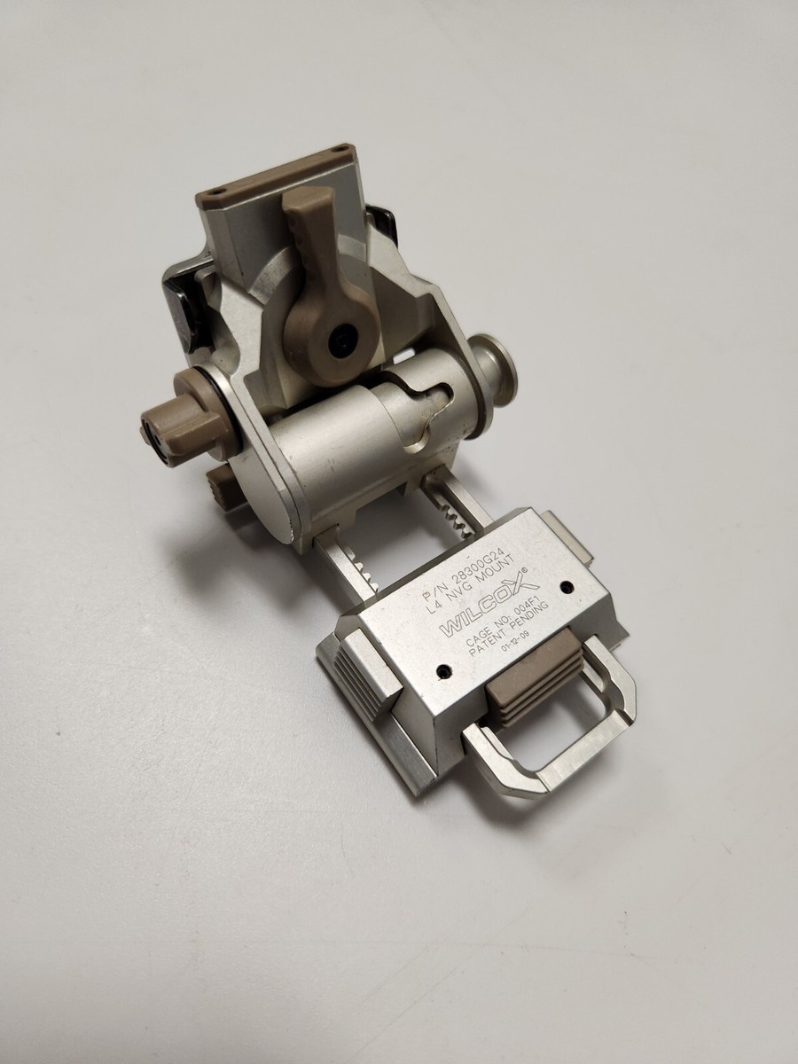 実物 Wilcox(ウィルコックス)L4G24 NVG Mount BK 中古品 Wilcox L4 G24 NVG Mount [Genuine Army Issue NVG]