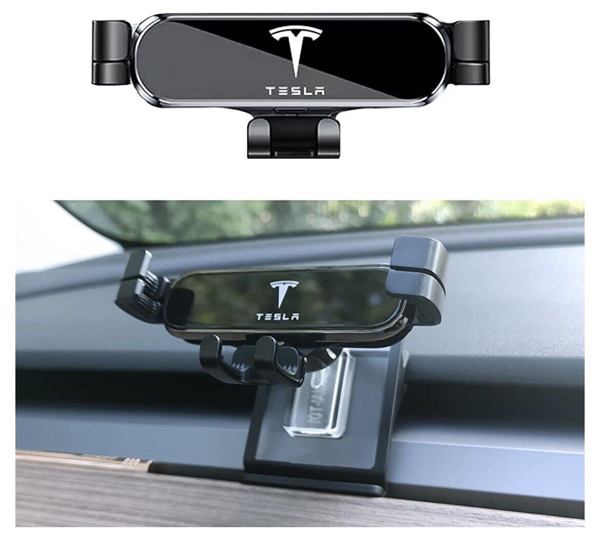 TOPABYTE Tesla Model 3 Model Y Gravity Car Phone Mount Compatible with All  4-6.5