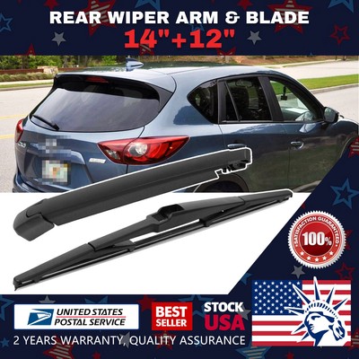 Super clean 14''+12'' Durable Windshield Rear Arm & Wiper Blade Perfect fit