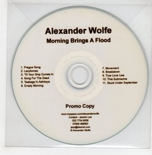 (GH720) Alexander Wolfe, Morning Brings A Flood - DJ CD