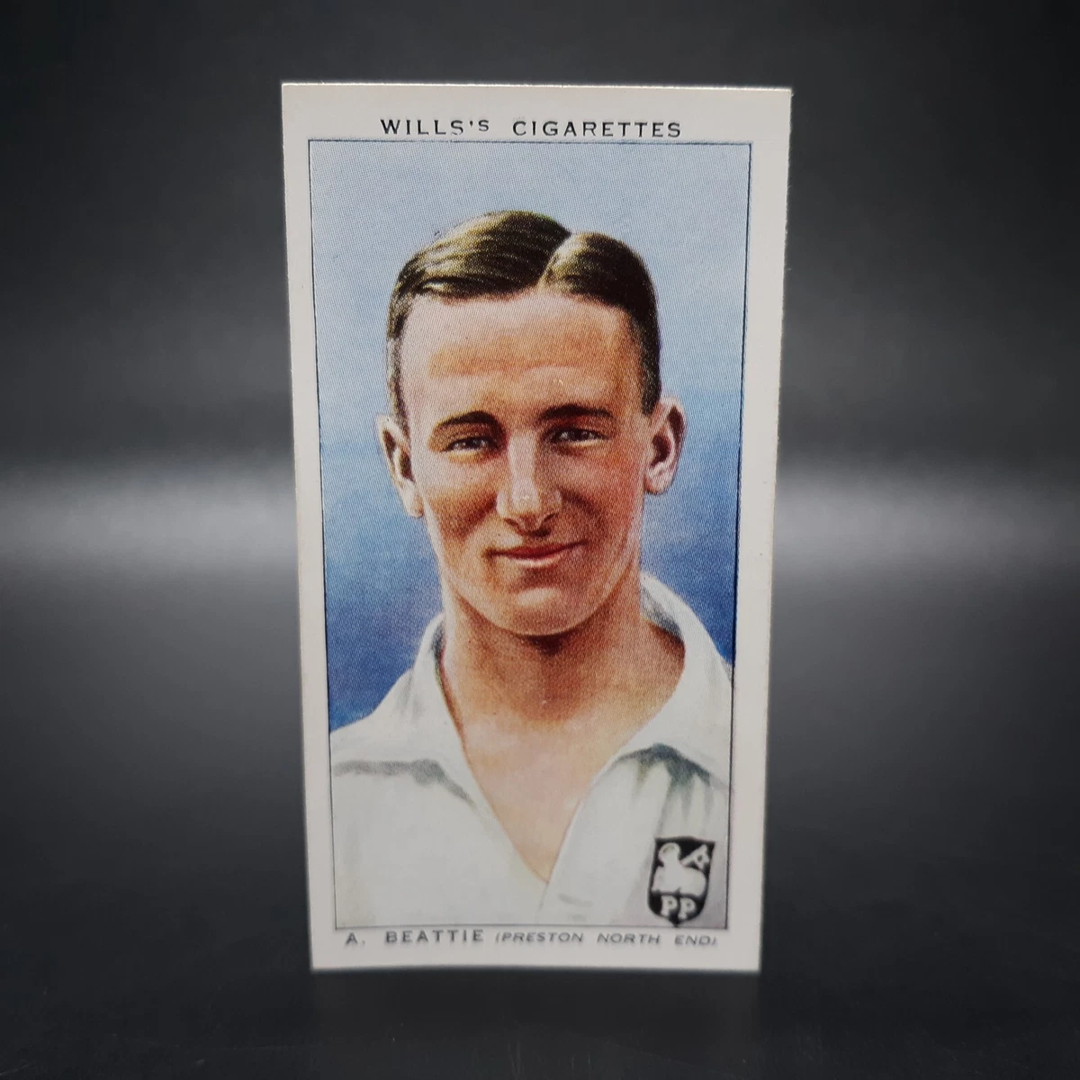 wills cigarette cards association footballers 1939 Wills Association Footballers - Andrew Beattie #6 for sale