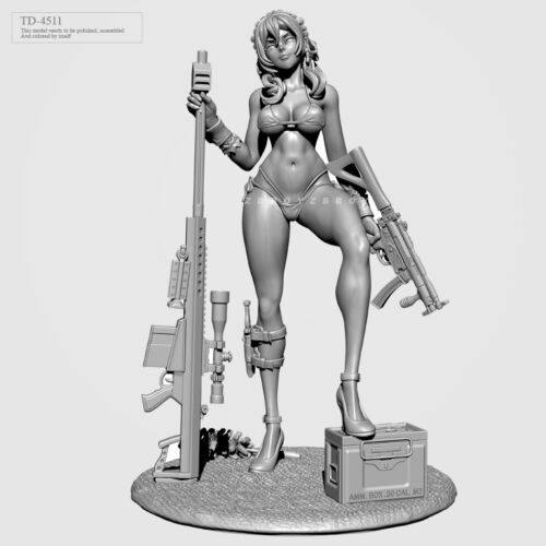 Resin Figure Model Kit HOT Girl NSFW GK DIY Unpainted Unassembled Toys NEW - Picture 1 of 3