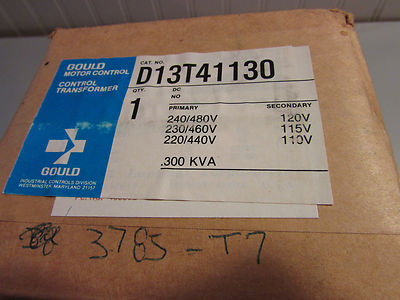 Gould I-T-E Class D13 Transformer D13T41130 KVA .300