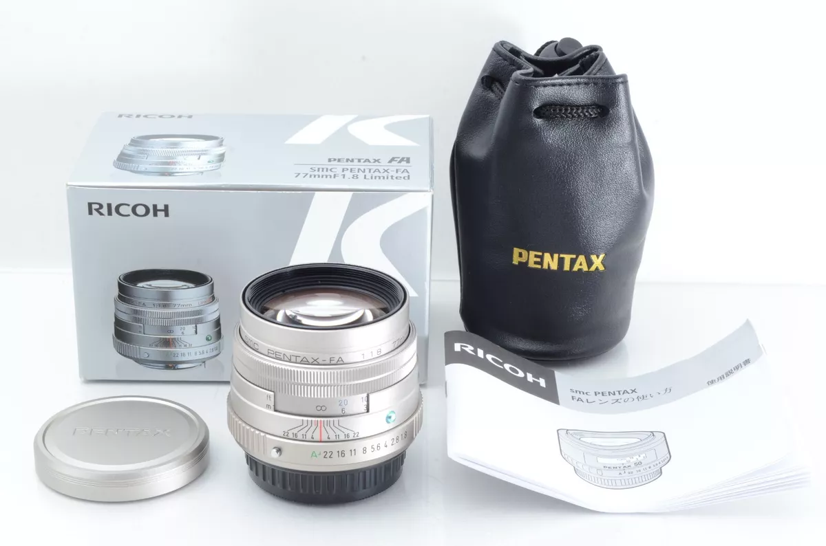 PENTAX smc FA77mm F1.8 Limited シルバー-