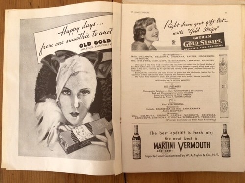 ARCHIVE of original 1933-34 Hurok's Monte Carlo Ballet Russe, AMERICAN PREMIERE - Picture 4 of 9