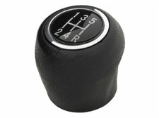 Schaltknauf Schwarz 5-Gang für Fiat Grande Punto ab 2005- / Linea ab 2007-
