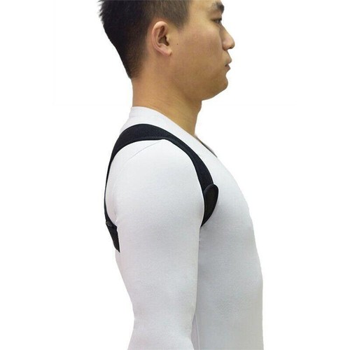 Adjustable Back Posture Corrector for Women Men Shoulder Brace Support Belt AU - Picture 3 of 13