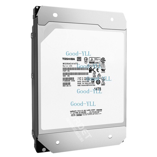 Toshiba Enterprise MG07ACA14TE 14TB HDD, SATA 3, 3.5" Internal Hard Drive - Afbeelding 3 van 4