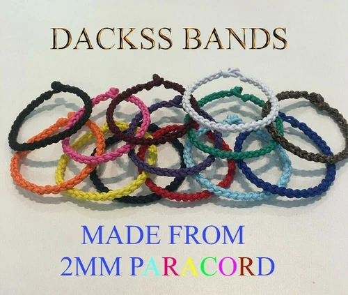 2mm paracord Hand made Wristband Bracelet Ladies & Gents Children Top Quality