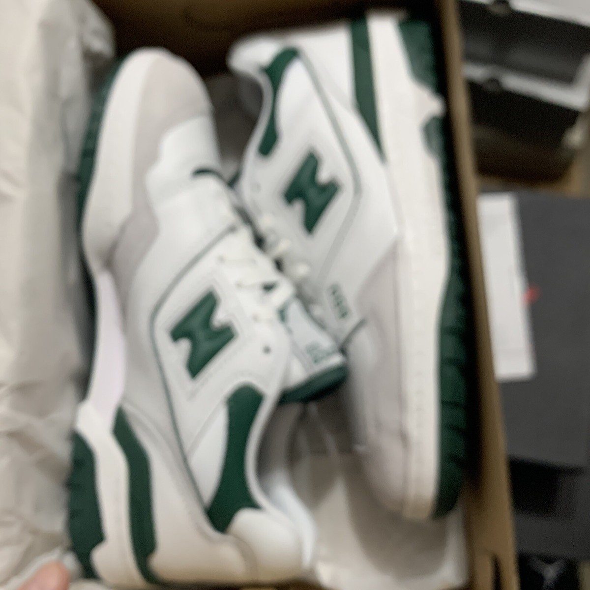 New Balance 550 'White Green' Men's 9 WMNS 10.5 BB550WT1 | eBay