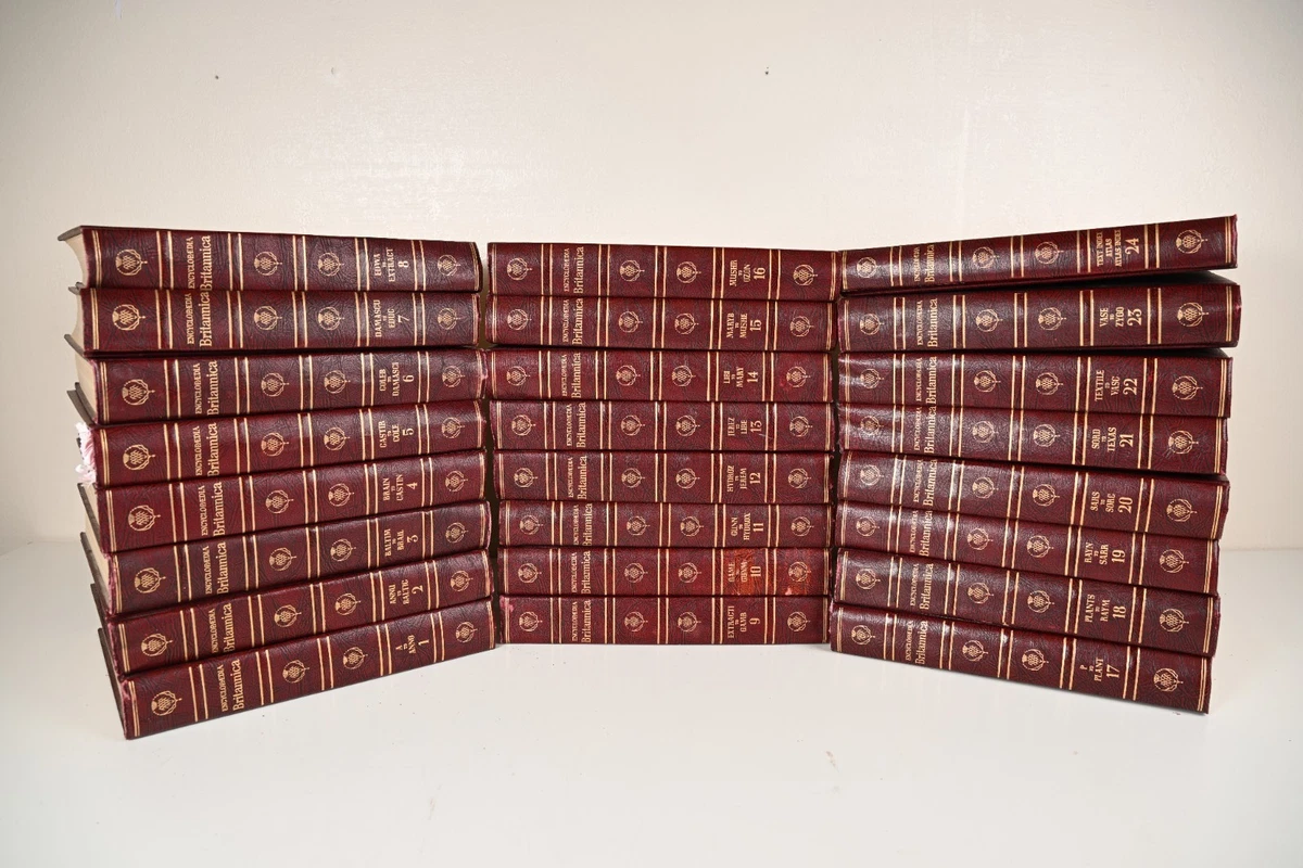 25+ Encyclopedia Britannica Antiquarian & Collectible Books for
