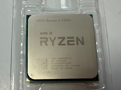 AMD Ryzen 3 4300G Desktop Processor (4 GHz, 4 Cores, Socket AM4) Tray -...