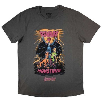 Scooby Doo Beware Of Monsters Official Tee T-Shirt Herren
