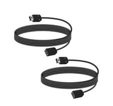 NES Classic Controller Extension Cable & SNES Power Cord 10 Ft Cable Pack Of 2