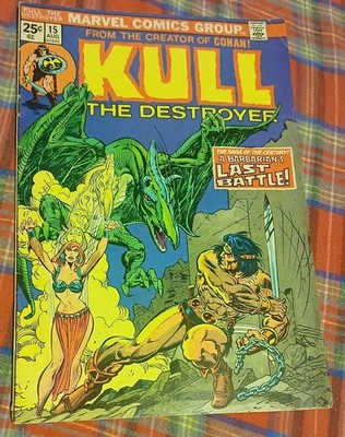KULL THE DESTROYER 15 (9.4) MARVEL (B008)