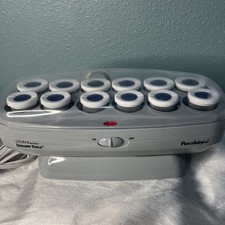 Jilbere By Conair Ceramic Tools 12 Hot Roller Set Porcelain Series Tested  Work