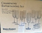 Champagne Flute Set, Service for 10 — photo 1
