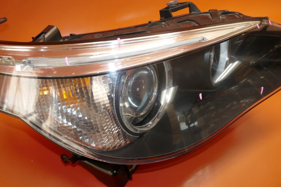 Farol BMW 528 passageiro direito 2006 2007 bi-xenônio 525 530 e60 fabricante de equipamento original - Imagem 3 de 4