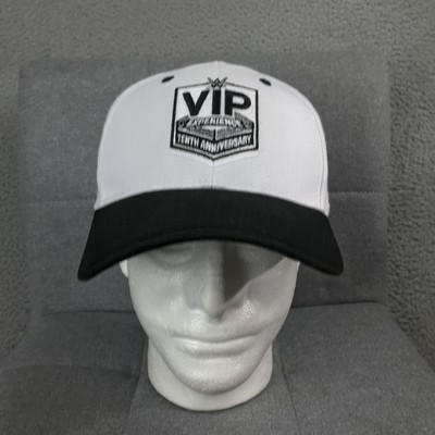 WWE Hat Cap Snap Back White Black VIP Experience Tenth Anniversary 2023 Mens