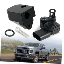 Intake Air Pressure and Temperature Sensor + Black Spacer Kit Fit