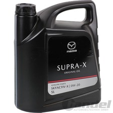 5 LITER ORIGINAL MAZDA SUPRA-X 0W-20 MOTOR&Ouml;L f&uuml;r SKYACTIV BENZIN-MOTOREN 0W20 &Ouml;L