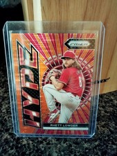 2024 Panini Prizm Hype Orange Pulsar Prizm Rhett Lowder SP #173/399 #15 Reds RC
