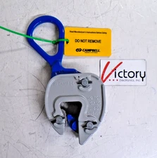 NIOB Campbell GX Style 1/2 Ton Lifting Clamp | 1/16 - 5/16 Grip Range | 6423000