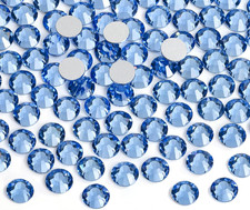 Glue Fix Crystal Flatback Rhinestones Glass Diamantes Gems for Crafting Nail Art