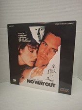 No Way Out 1987 LASERDISC Kevin Costner,gr