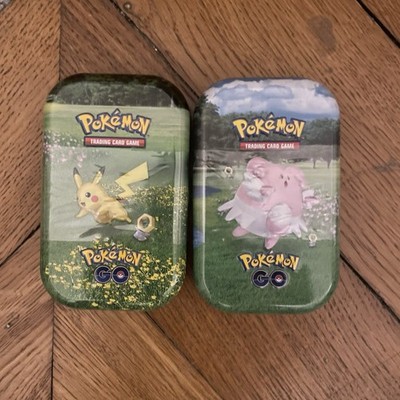 Pokemon 2x Mini Tins EB10.5 Pokemon Go Sealed Französisch