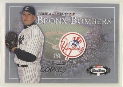 2003 Fleer Box Score Bronx Bombers Juan Acevedo #216 00ab