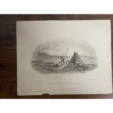 Franklin Rocky Mountains Antique Arctic Print 1828 - 053 (98)