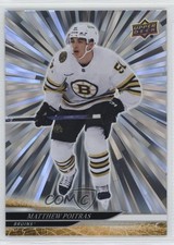 2024-25 Upper Deck Series 1 Outburst Silver Matthew Poitras #19 06zx