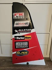 Signed Shane Stewart #2 Larson Marks Racing WoO Race Used Sprint Car Panel
